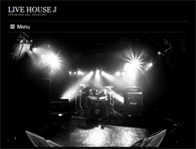 Tablet Screenshot of livehousej.com